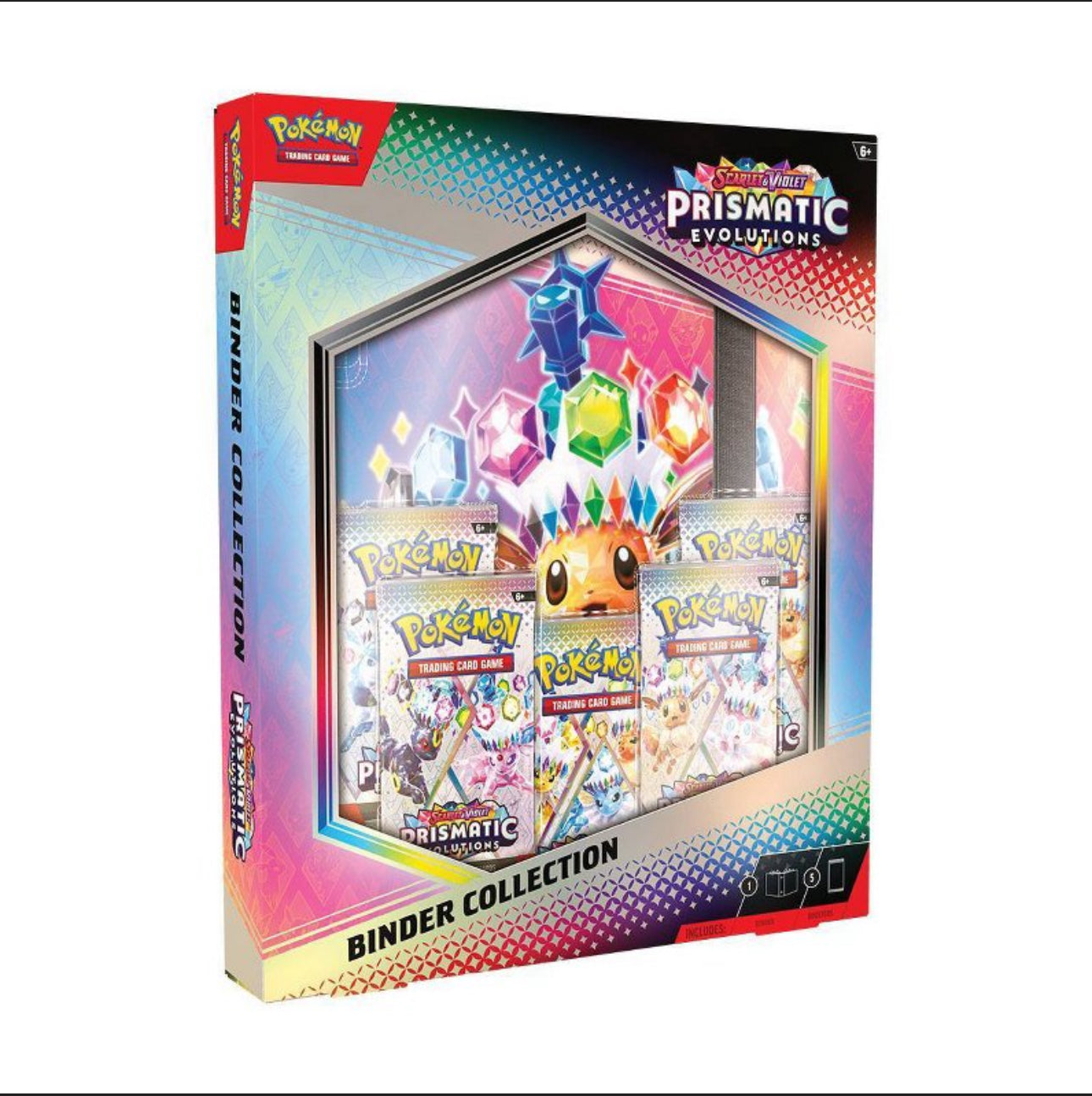 Pokemon Trading Card Game: Scarlet & Violet Prismatic Evolutions Binder Collection